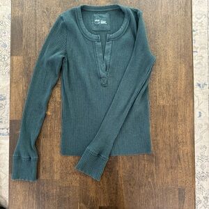 Aerie Ribbed‎ Long Sleeve
